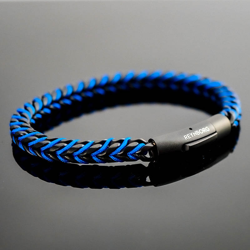 Armband Montreal Azurblau