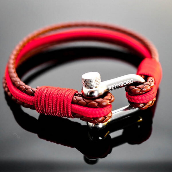 Armband Faro Rubinrot
