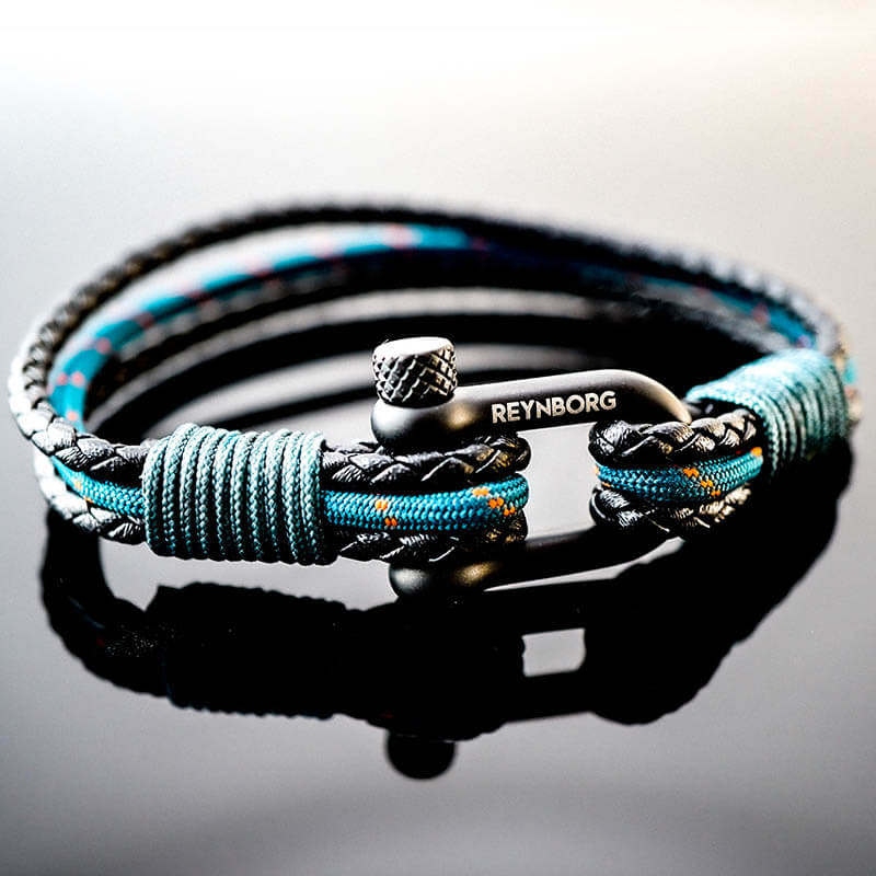 Armband Lissabon Lagunengrün