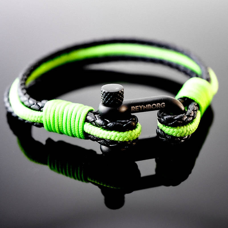 Armband Lissabon Neongrün