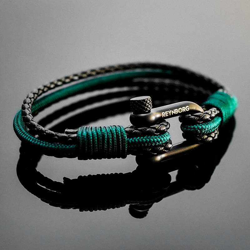 Armband Lissabon Moosgrün