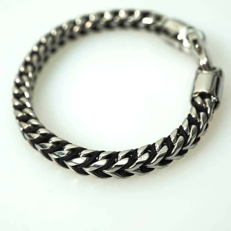 Armband Milano Schwarz – Bild 2